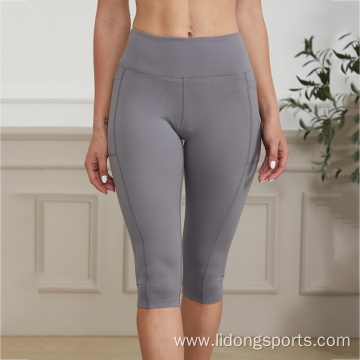 Stretch High Waist Yoga Legging Yoga Shorts